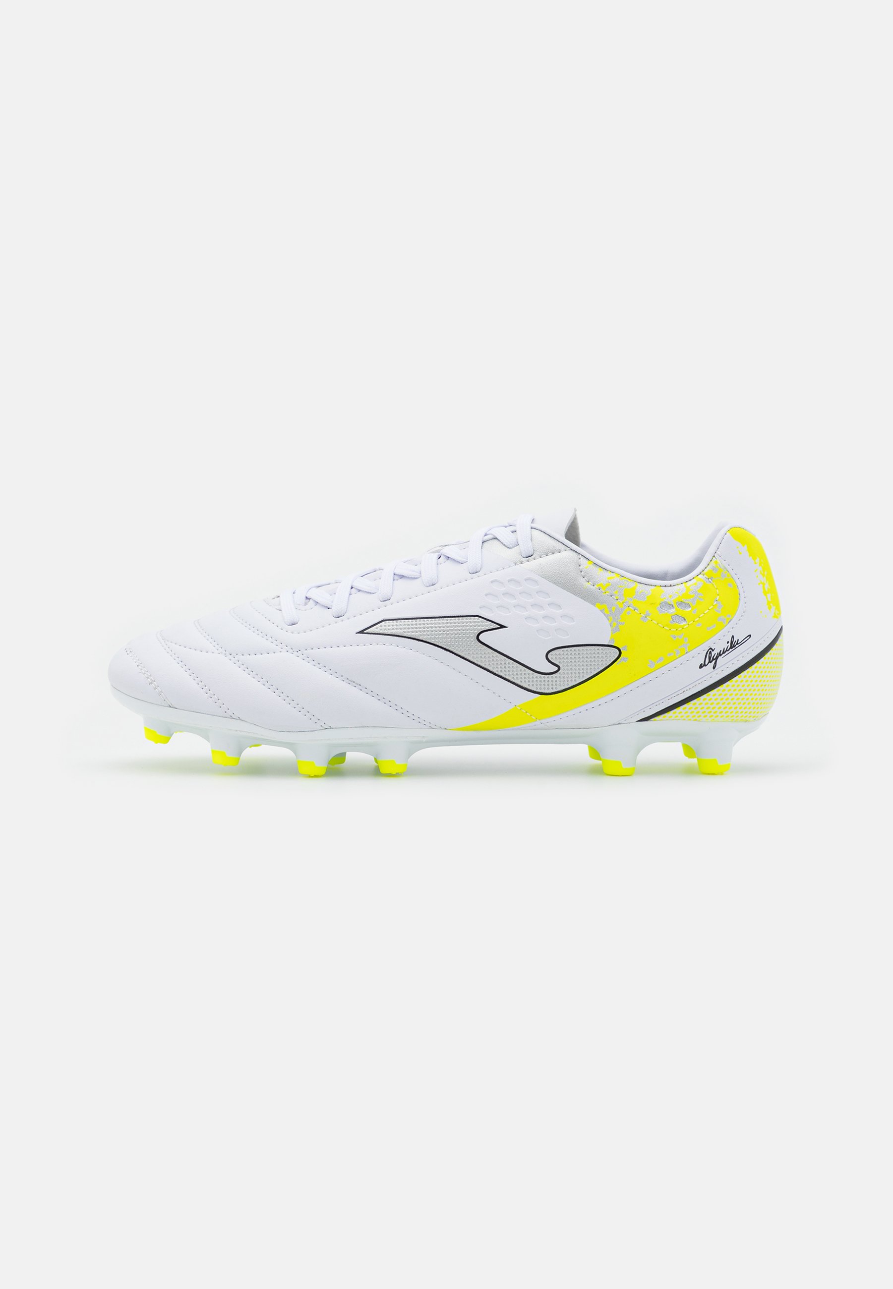 Joma AGUILA - Botas de fútbol con tacos - white/yellow/blanco - Zalando.es