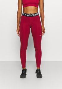 Nike Performance 365 - Leggings - pomegranate/black/white