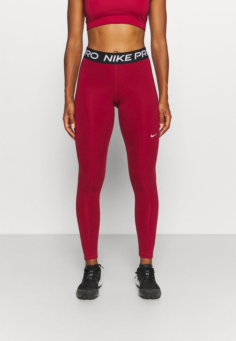 Nike Performance 365 - Leggings - pomegranate/black/white