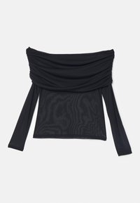NMCEREN OFF SHOULDER - Pikkade varrukatega topp - black