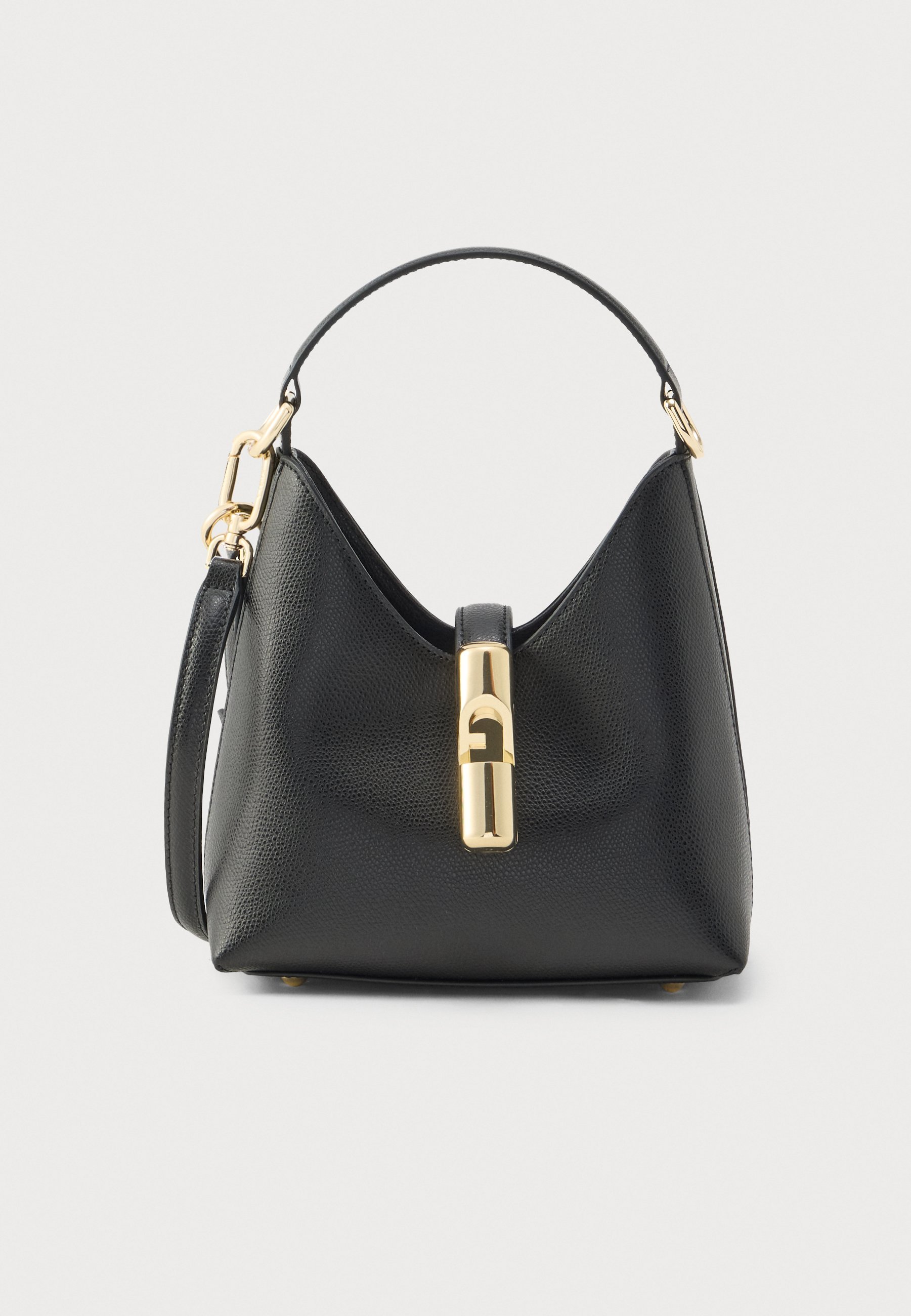 Furla IRIDE MINI HOBO - Geantă de mână - nero/negru - Zalando.ro