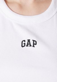 GAP LOGO HALTER - Top - optic white