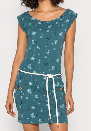 Jerseyklänning - teal