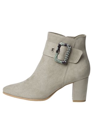 Wedge Ankle Boots - khaki