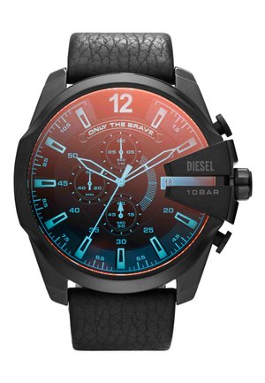 Diesel LG RD BLK BLK ST - Montre à aiguilles - schwarz
