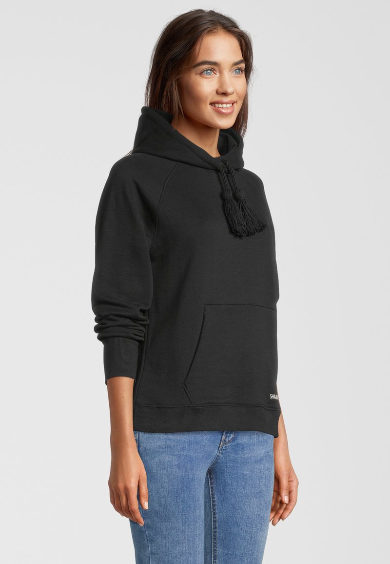 Damen Sweatshirts | Shabbies Amsterdam LONG SLEEVE Kapuzenpullover black/schwarz - DH17387 Damen Sweatshirts | Shabbies Amsterdam LONG SLEEVE Kapuzenpullover black/schwarz - DH17387