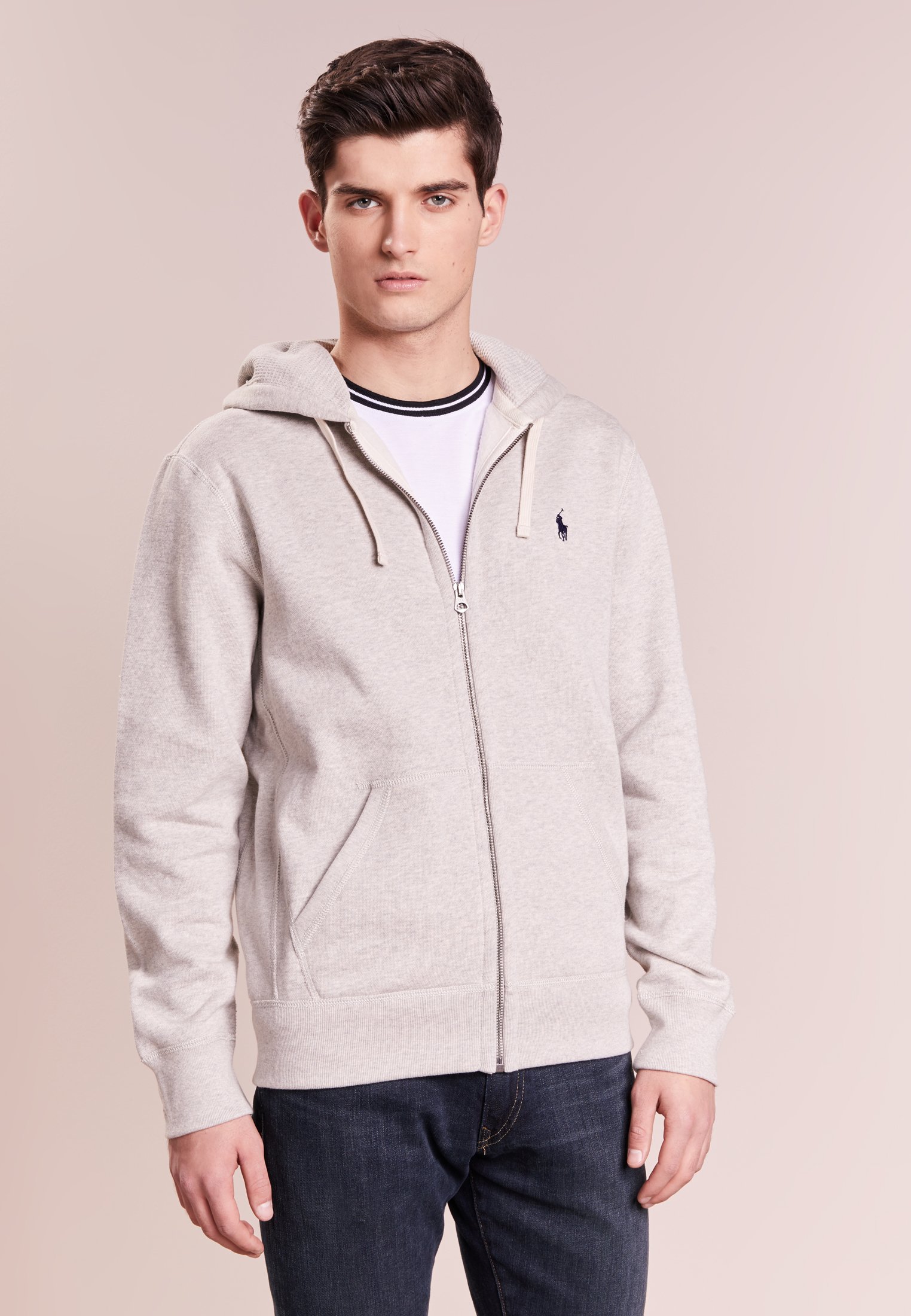 grijze ralph lauren hoodie