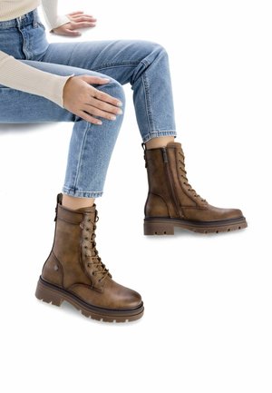 Refresh Stivaletti con plateau - taupe