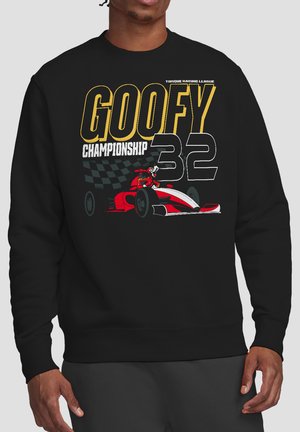 Disney, GOOFY RACING MONACO - Sweatshirt - black