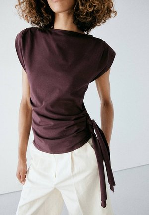 Mango, ADULT - Débardeur - bordeaux