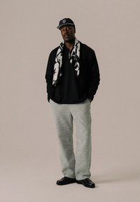 BLKVIS SCRIPT UNISEX - Langærmet T-shirt - black