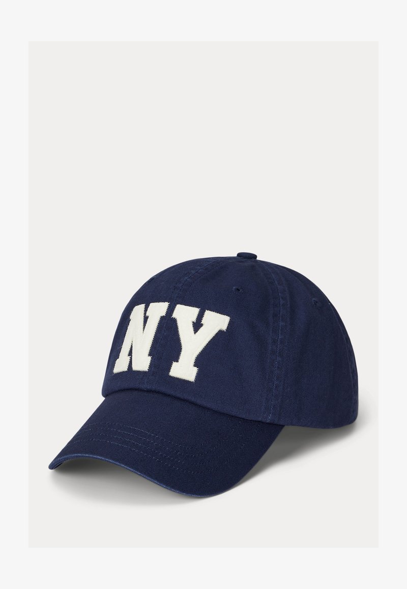 Polo Ralph Lauren NY PATCH TWILL BALL CAP UNISEX - Kepuraitė - newport navy