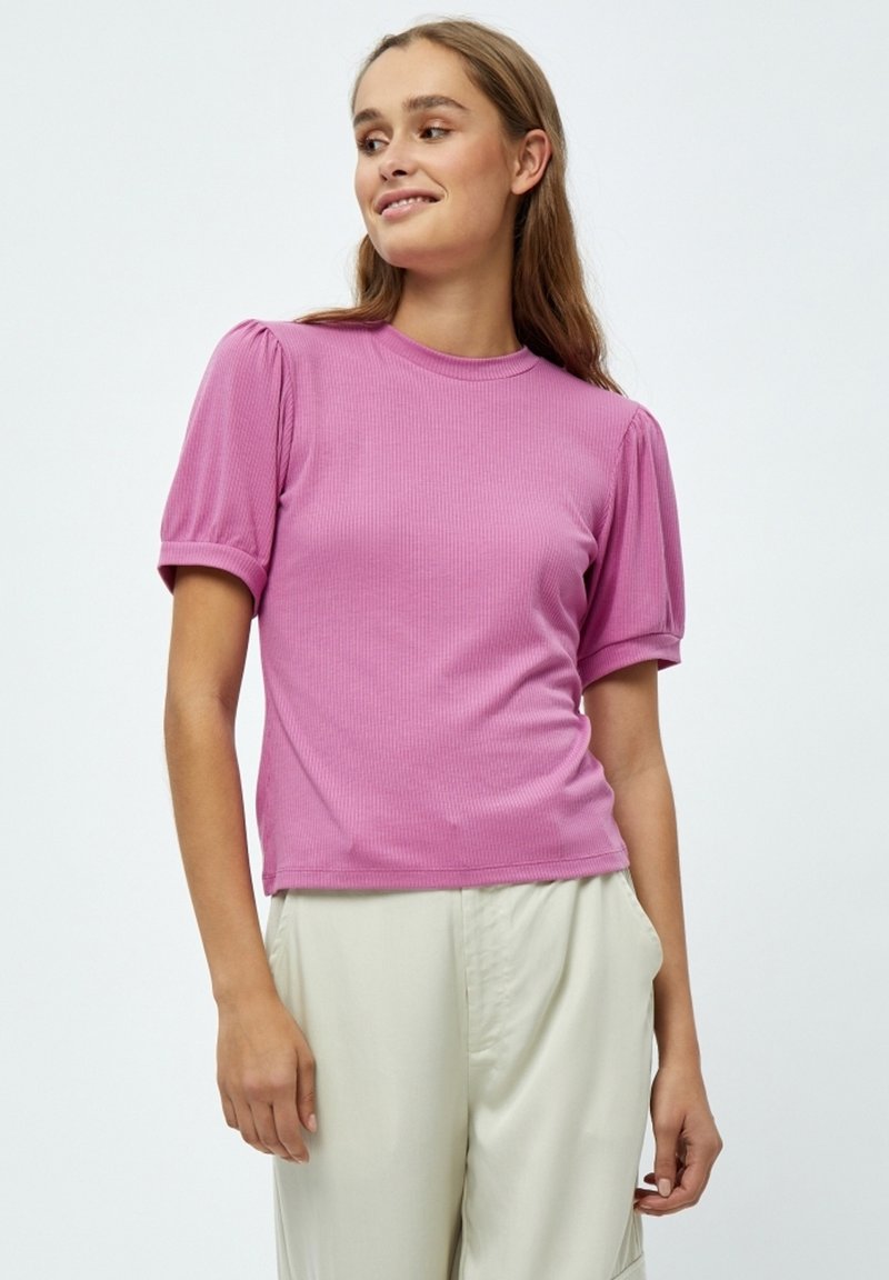 Minus MIJOHANNA TEE - Camiseta básica - super pink