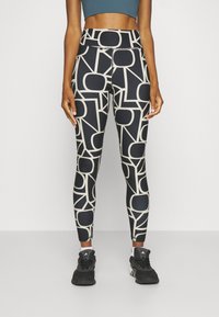 ONLY Play FONT LOGO TRAIN - Tights - black