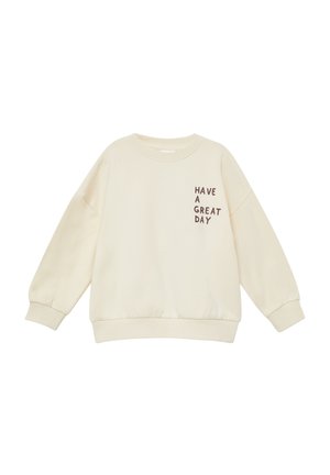 Sweatshirt - helles beige