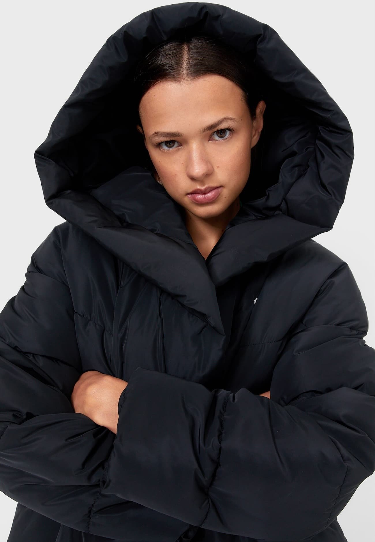 stradivarius puffer coat