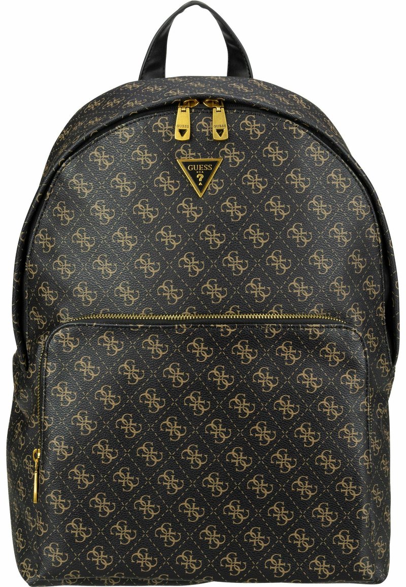 Guess VEZZOLA UNISEX Rucksack brown ochre/black Zalando.co.uk