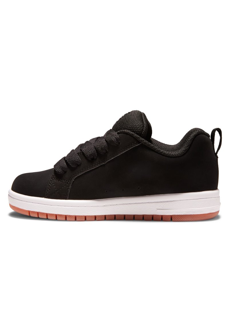 Kinder Sneaker low | DC Shoes COURT GRAFFIK Sneaker low black/gum/schwarz meliert - JD39317 Kinder Sneaker low | DC Shoes COURT GRAFFIK Sneaker low black/gum/schwarz meliert - JD39317