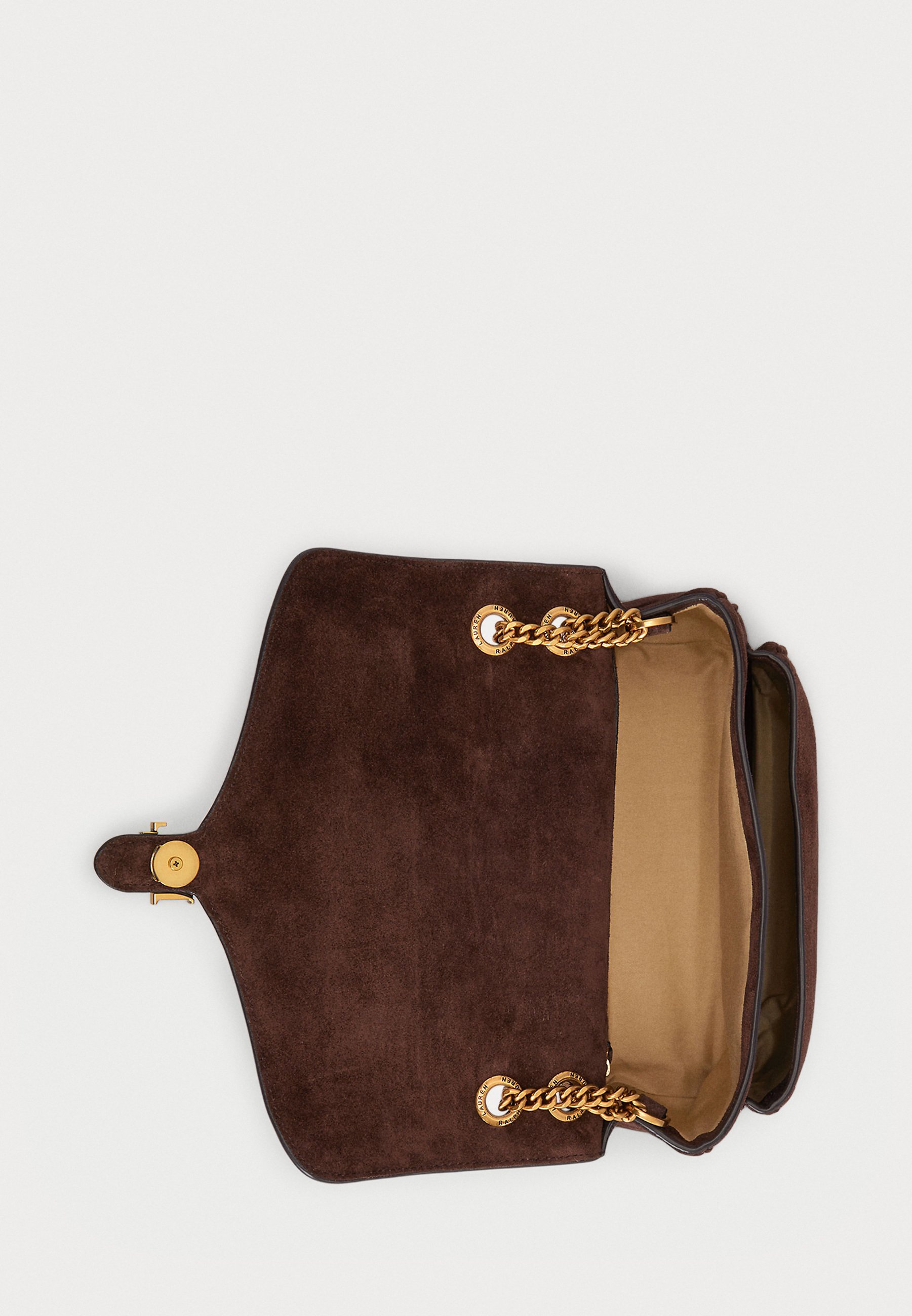 【Lauren RALPH LAUREN】スエード Medium コンバーチブル バッグ Lauren Ralph Lauren SUEDE MEDIUM BRADLEY CONVERTIBLE BAG