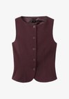 Veste sans manches - bordeaux