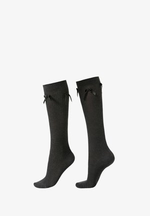 BOWS - Calcetines hasta la rodilla - dark grey