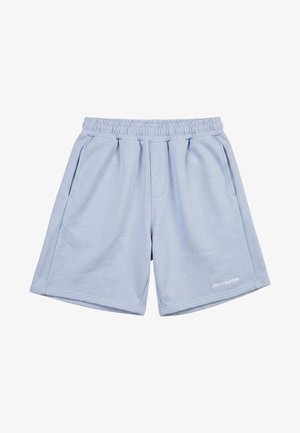 Pegador, LOGO HEAVY - Rövidnadrágok - ocean blue/white