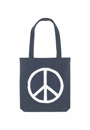 PEACE PRINT - Handtas - blue