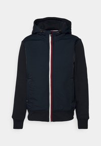 Tommy Hilfiger MEDIA ZIP THRU - Giacca da mezza stagione - desert sky