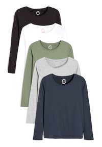 Next - 5 PACK - Langærmet T-shirt - multi-coloured Miniaturebillede 1