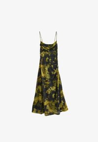 Sélectionné, khaki green camo print