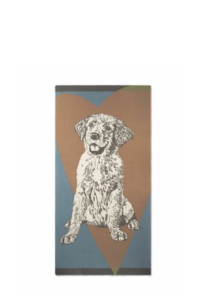 PRINTED DOG - Écharpe - blau