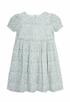 REGULAR FIT - PUFF SLEEVE - Vestido informal - blue ditsy