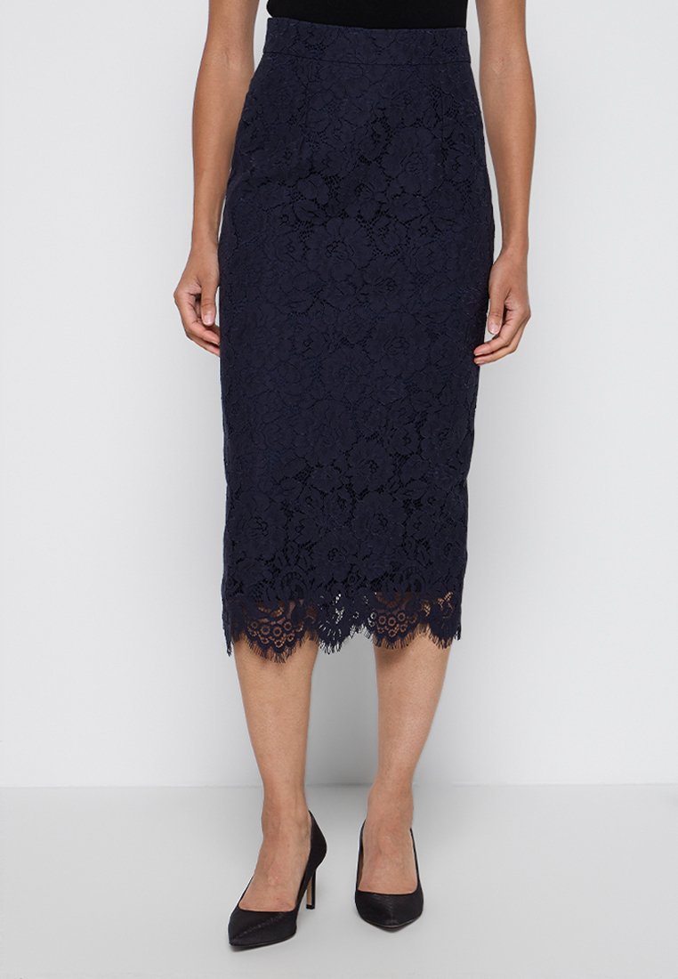 IVY OAK Kokerrok donkerblauw