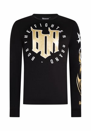 Boxeur Des Rues, T-SHIRT - Langarmshirt - black-gold-coloured