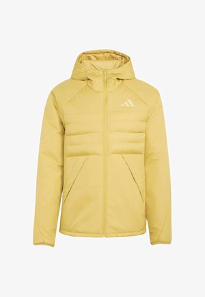 adidas Terrex, TERREX MULTI CLIMAWARM INSULATED HOODED JACKET - Outdoorjacke - pyrite pyrite