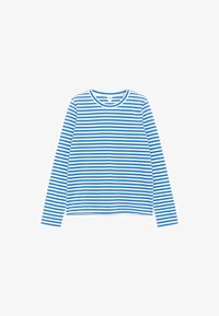 Non sélectionné, bright blue white