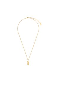 Collier plaqué or avec une chaîne délicate et un petit pendentif ours. Il dispose d'un fermoir homard et d'une longueur ajustable.
