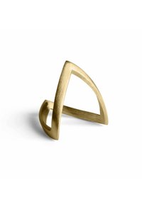 Jane Kønig V - Sormus - gold plated