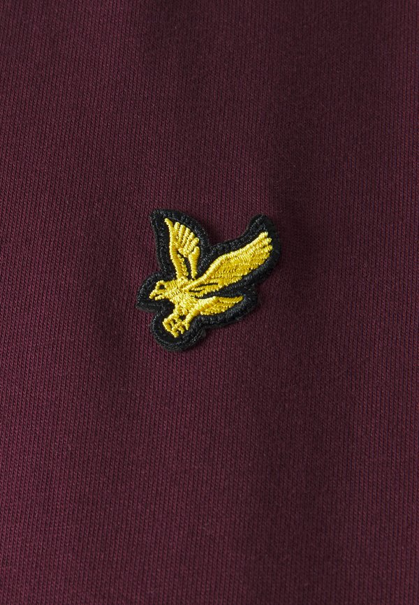 PLUS PLAIN - Basic T-shirt - burgundy3