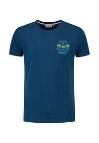 Marškinėliai su spaudiniu - royal blue