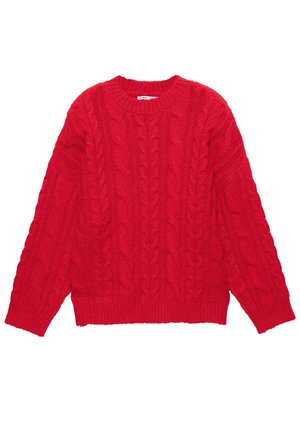 OVERSIZE  - Pullover - red