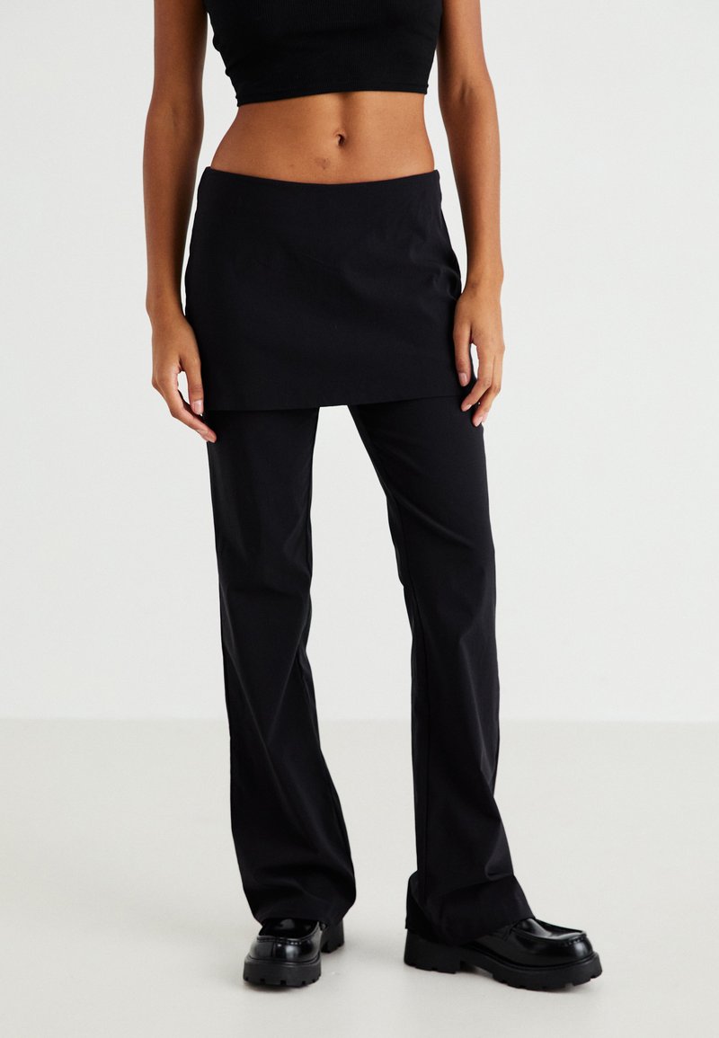 ONLY ONLPADMA FLARED PANT - Παντελόνι - black