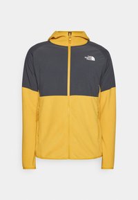 GLACIER HEAVYWEIGHT FULL ZIP  - Fleece jacket - turmeric/asphalt grey/black