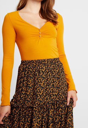 Monki Longsleeve - yellow