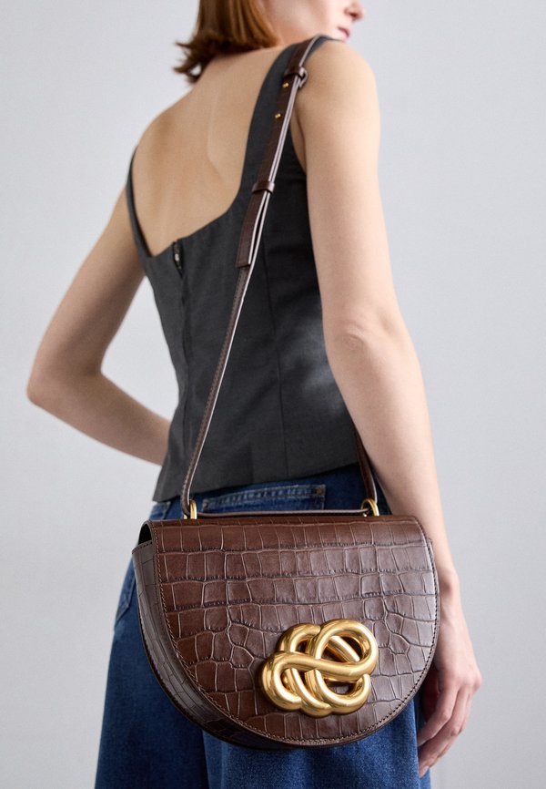 CEBELLA - Cross body bag - bison