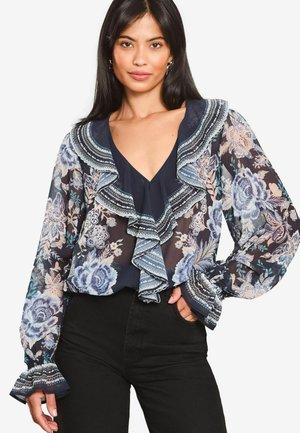 Lipsy REGULAR FIT - Bluse - navy blue