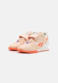 Reebok LEGACY LIFTER III - Scarpe da allenamento - washed clay/chalk/super coral