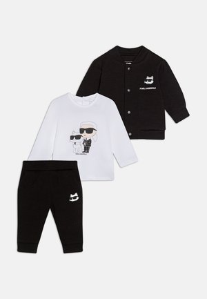 BABY TRACK SUIT UNISEX SET - Geboortegeschenk - black
