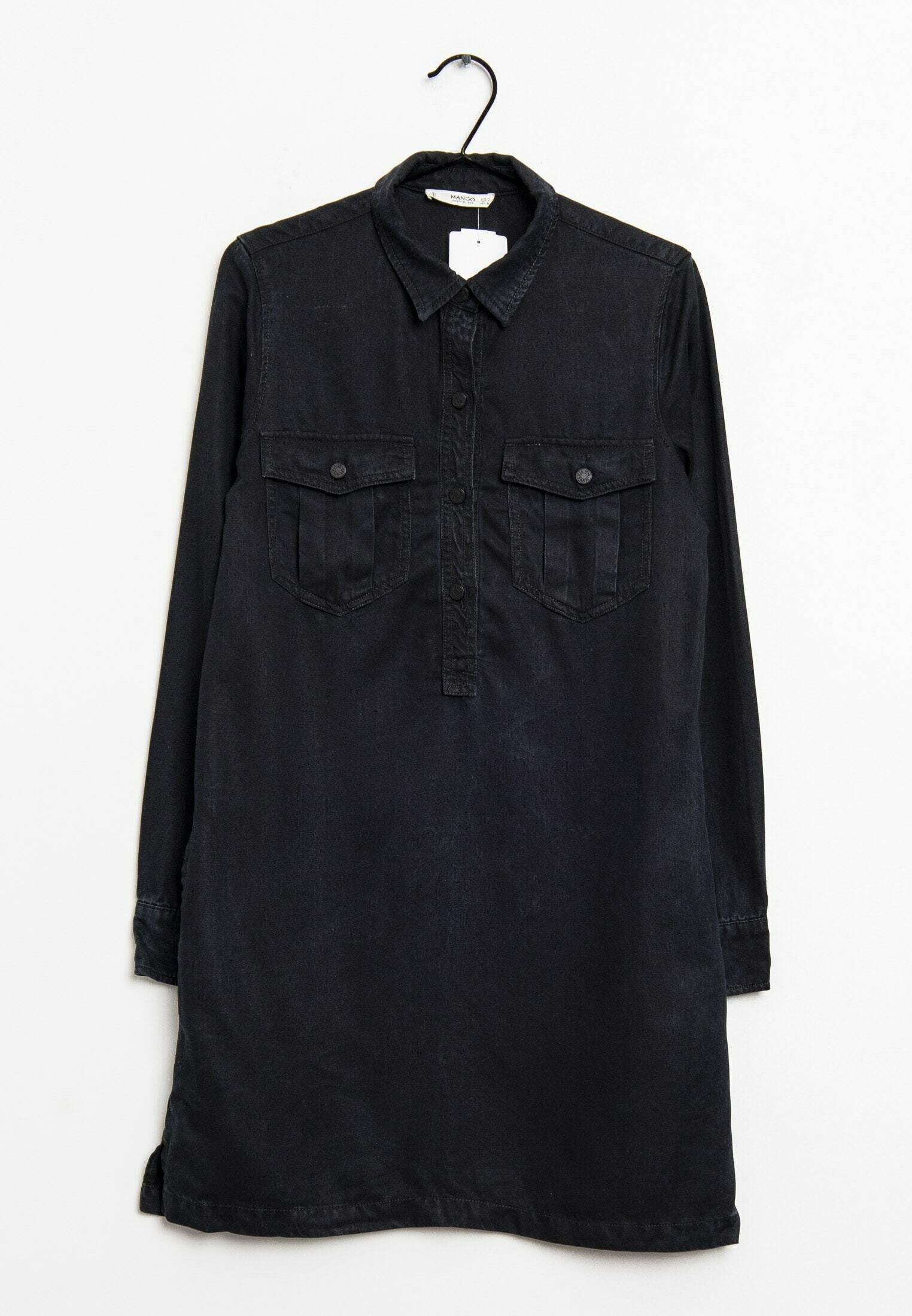 Mango Denim dress - black - (Pre-owned)