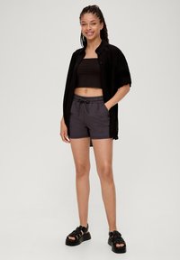 QS REGULAR - Short - dunkelgrau